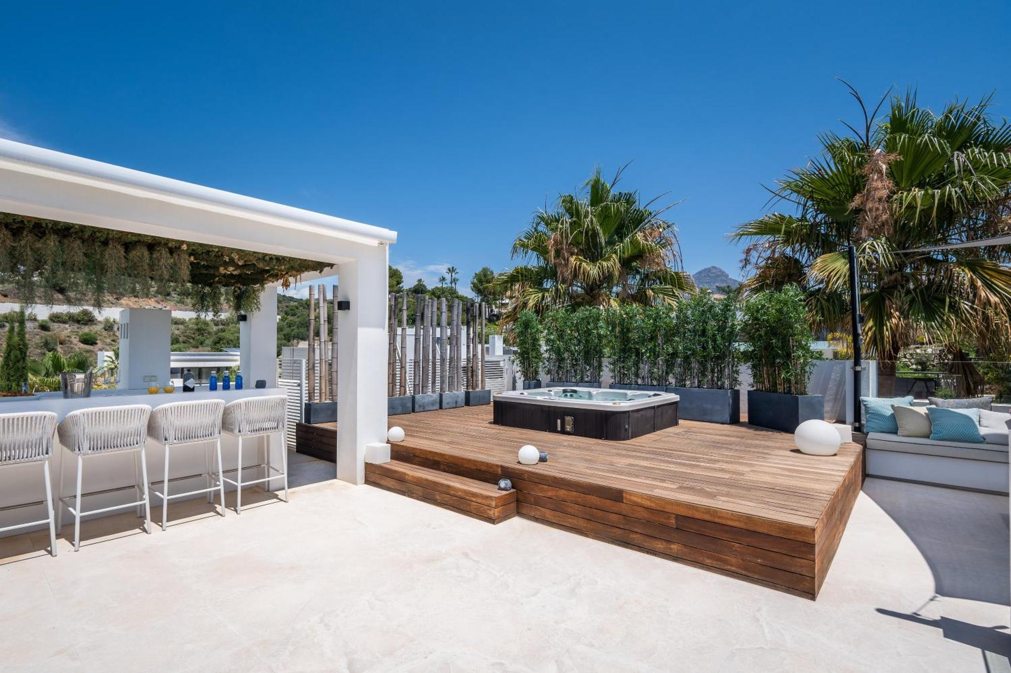 Villa Eva Los Olivos Nueva Andalucia Marbella Exterior foto