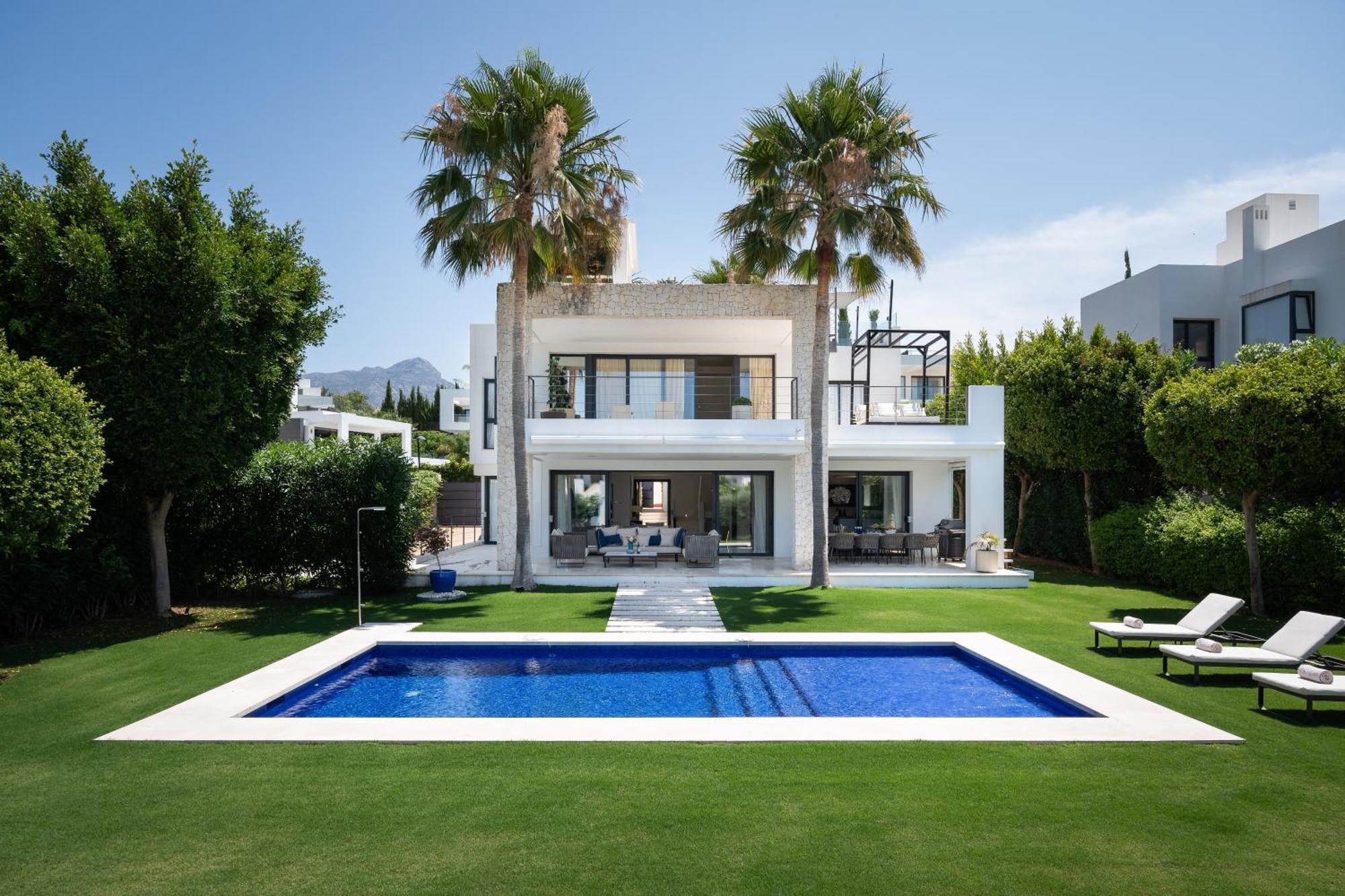 Villa Eva Los Olivos Nueva Andalucia Marbella Exterior foto